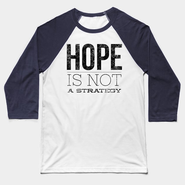 Hope B Baseball T-Shirt by Worldengine